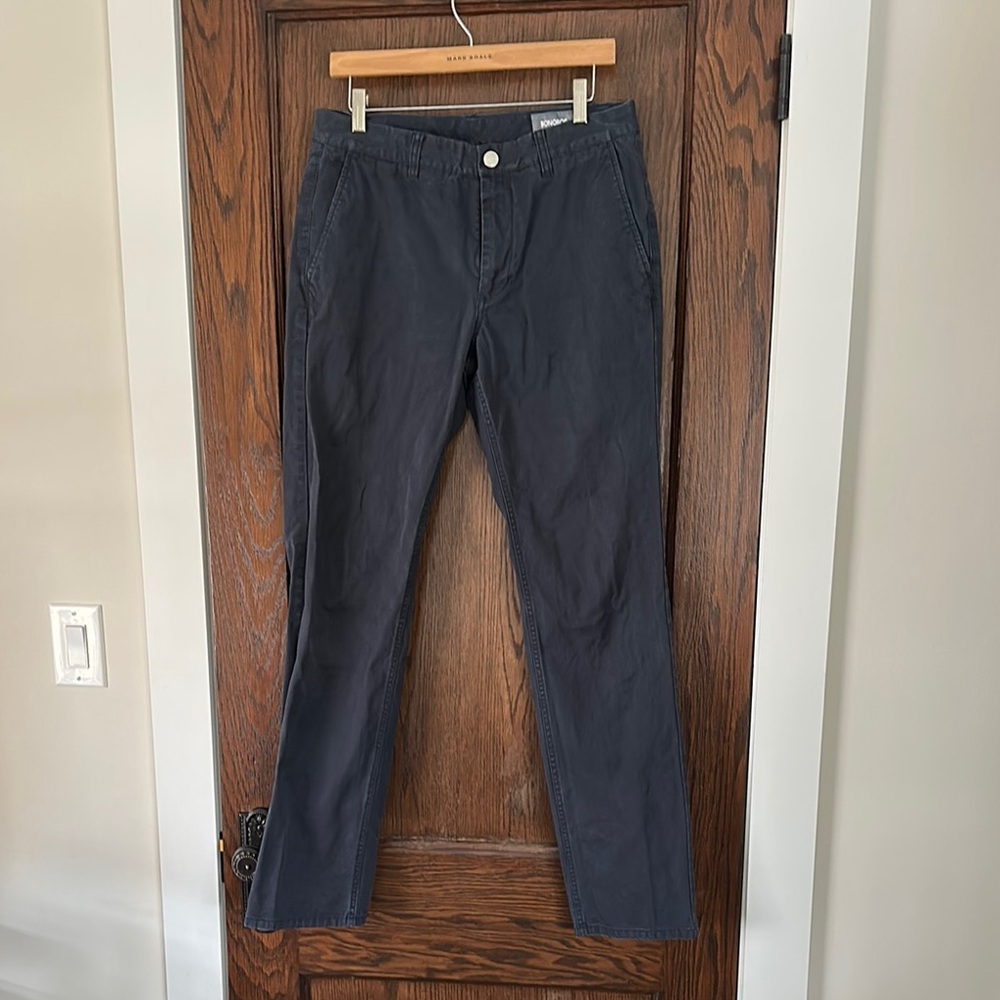Bonobos Men's Original Dark Blue Chino Pants - 32x34